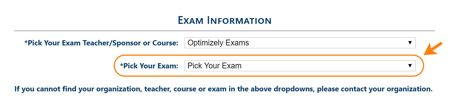 Optimizely Exam Step 1